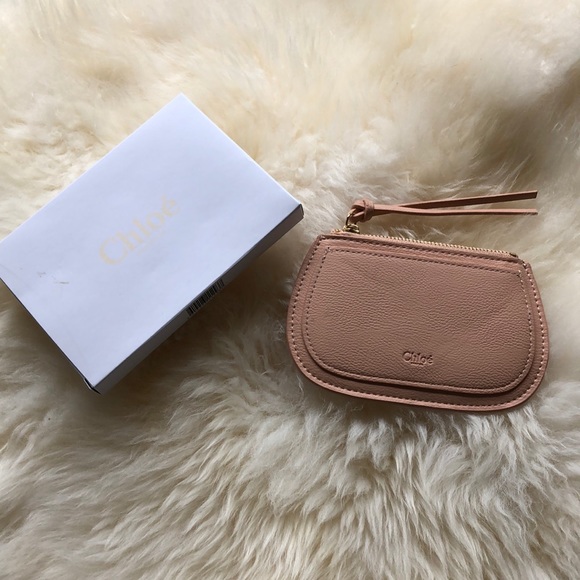 Chloe Accessories - NIB Chloe partum rose blush coin purse card holder